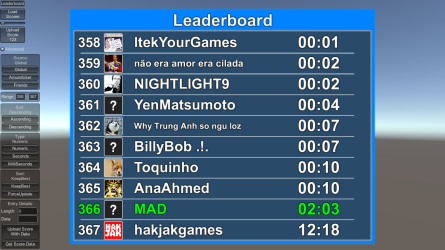 How can I make a Global Leaderboard like this? - Scripting Support -  Developer Forum